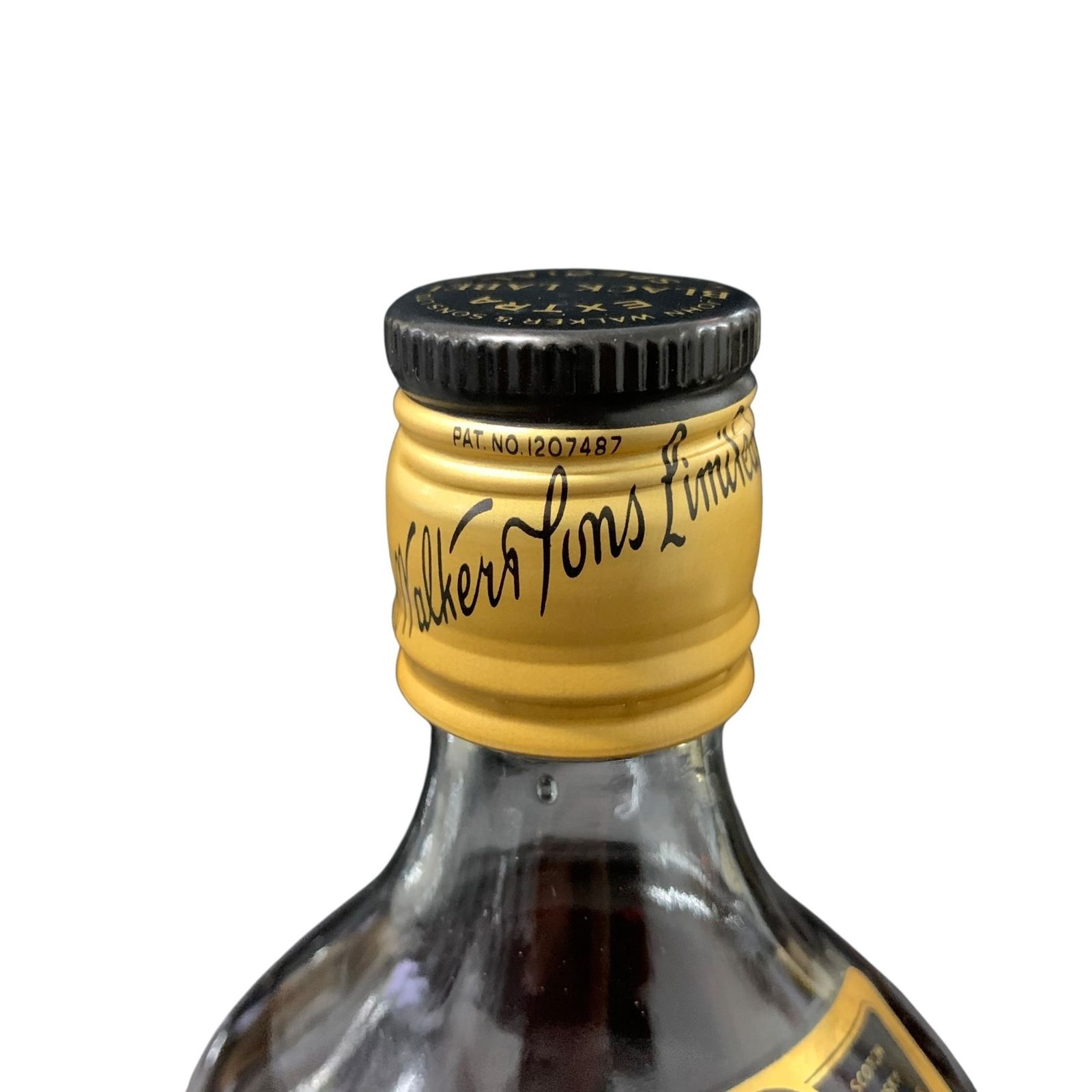 ジョニーウォーカー ブラックラベル 1L 古酒 箱付 - メルカリ