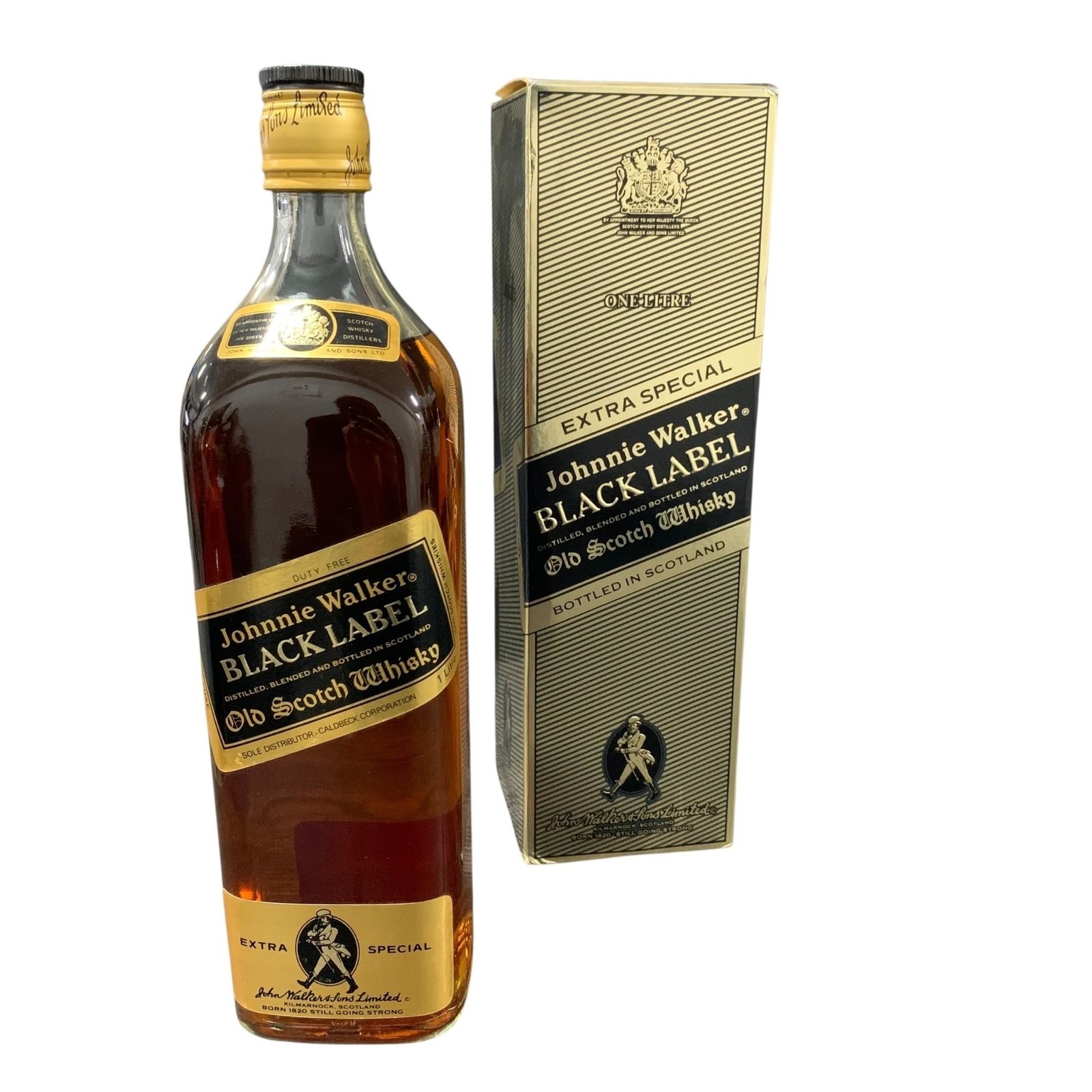 Johnnie Walker ブラックラベル古酒 ジョニーウォーカー ブラックラベル 黒ラベル 古酒 大瓶 レア｜Yahoo
