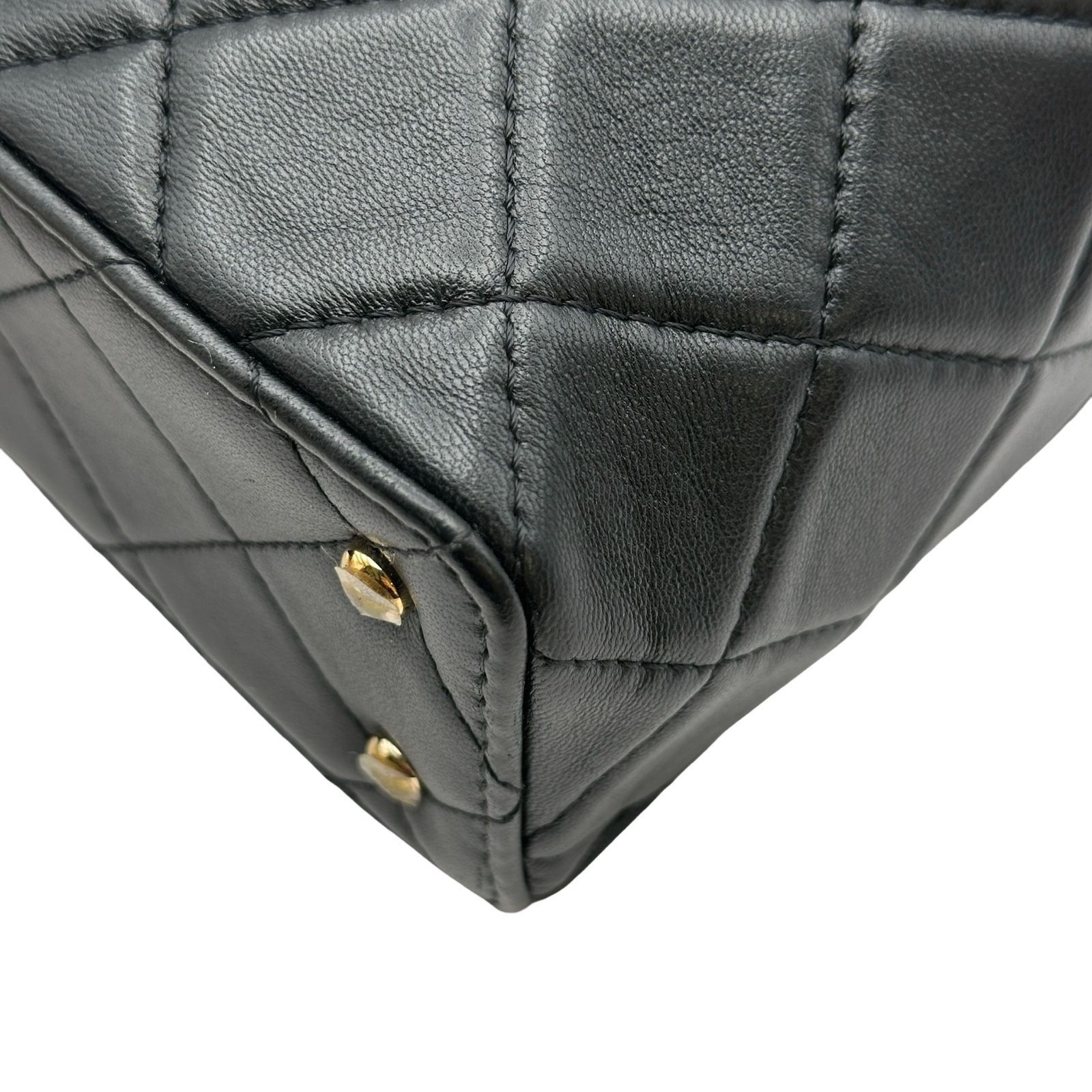 シャネル CHANEL スモールボックスバッグ AS2877 ブラック/ゴールド