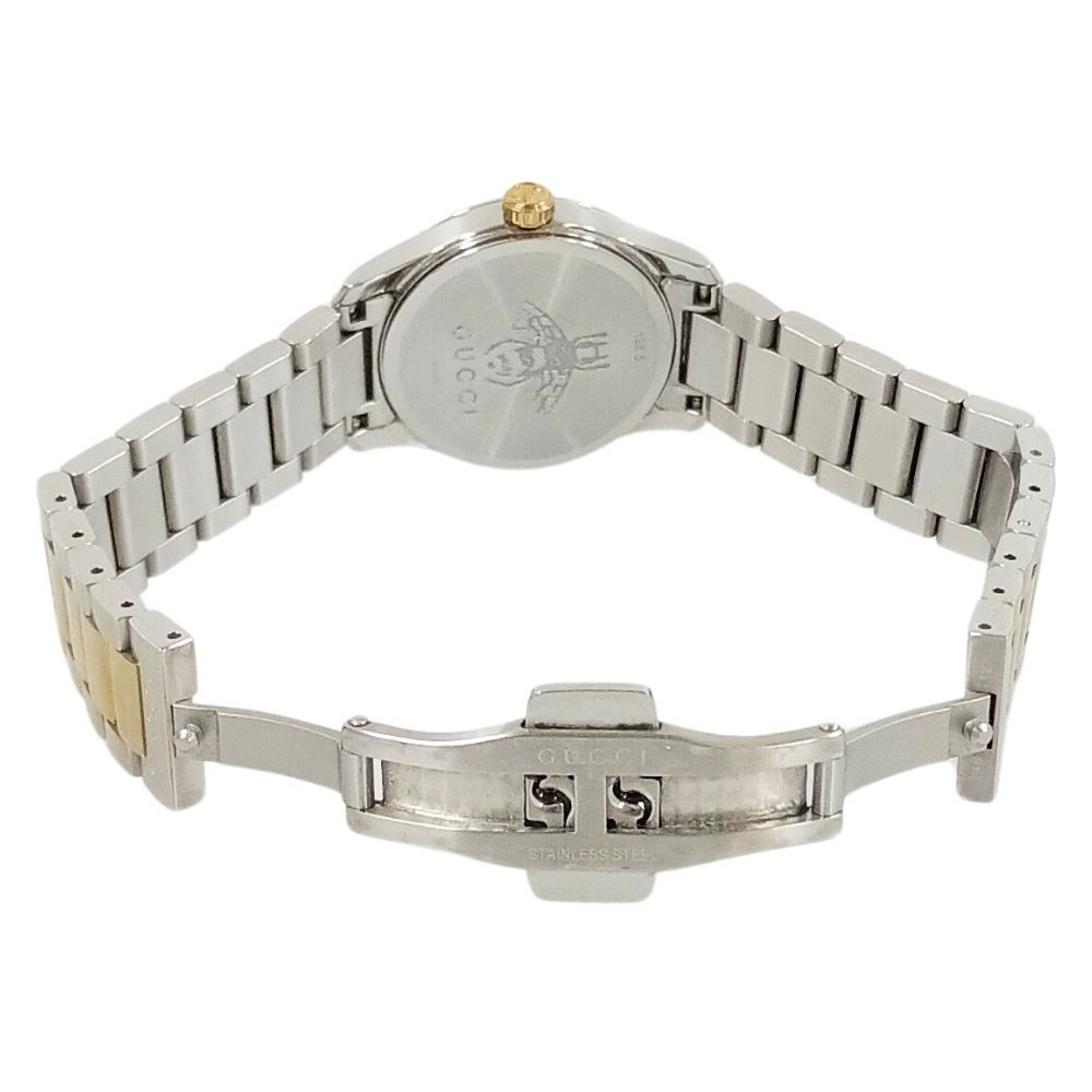 GUCCI グッチ 126.5 Gタイムレス キャット クォーツ レディース 腕時計 正規品 / C1052 GUCCI - GUCCI グッチ 126.5 Gタイムレス キャット クォーツ