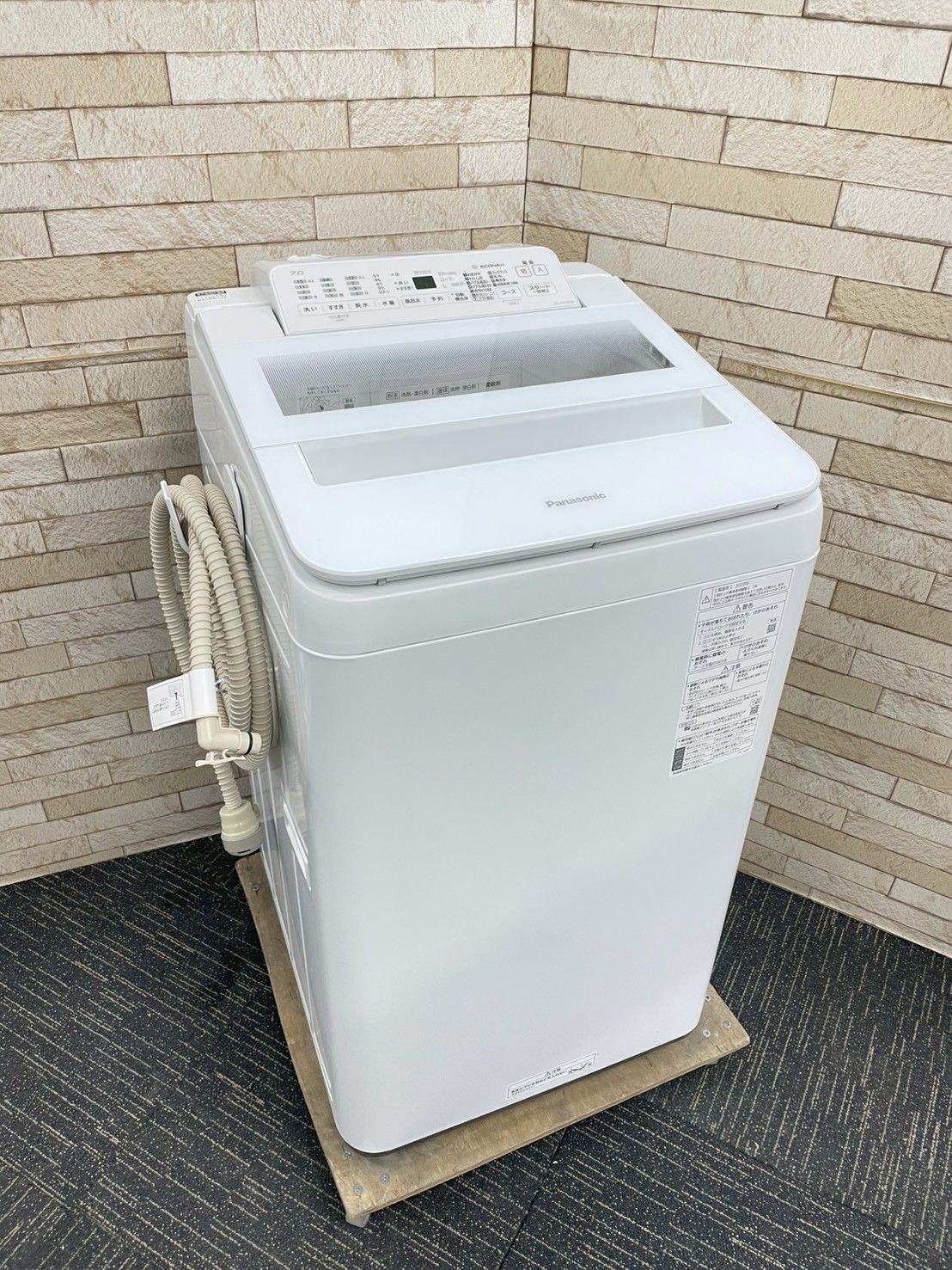 大阪送料無料☆3か月保障付き☆洗濯機☆パナソニック☆7kg☆2020年☆NA