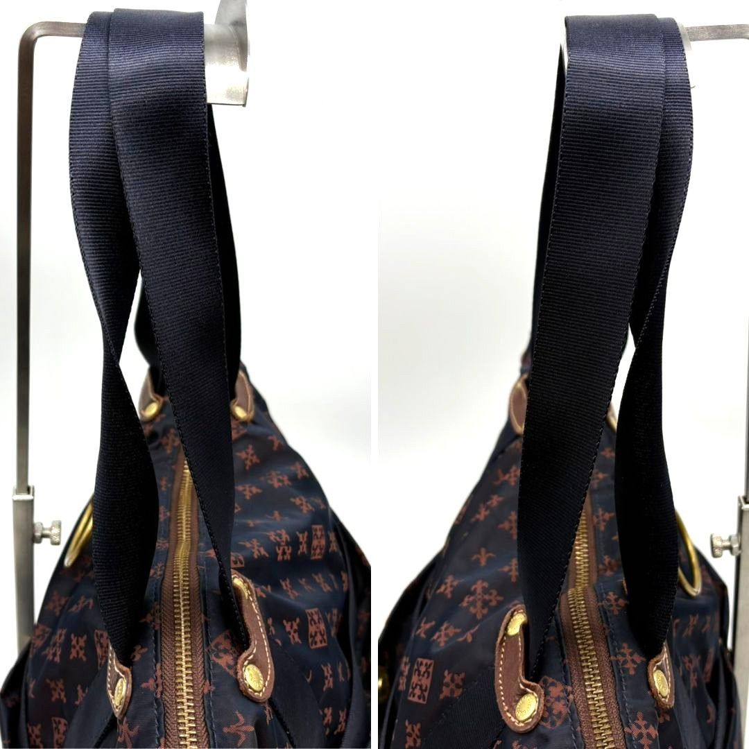 ブランド別 ☆ラシット 3WAY ナイロン×レザー ショルダーバッグ 