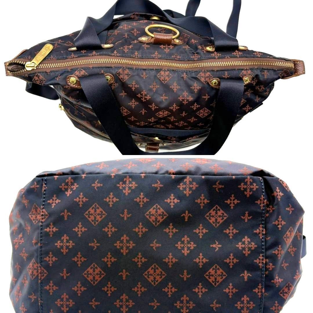 ブランド別 ☆ラシット 3WAY ナイロン×レザー ショルダーバッグ 
