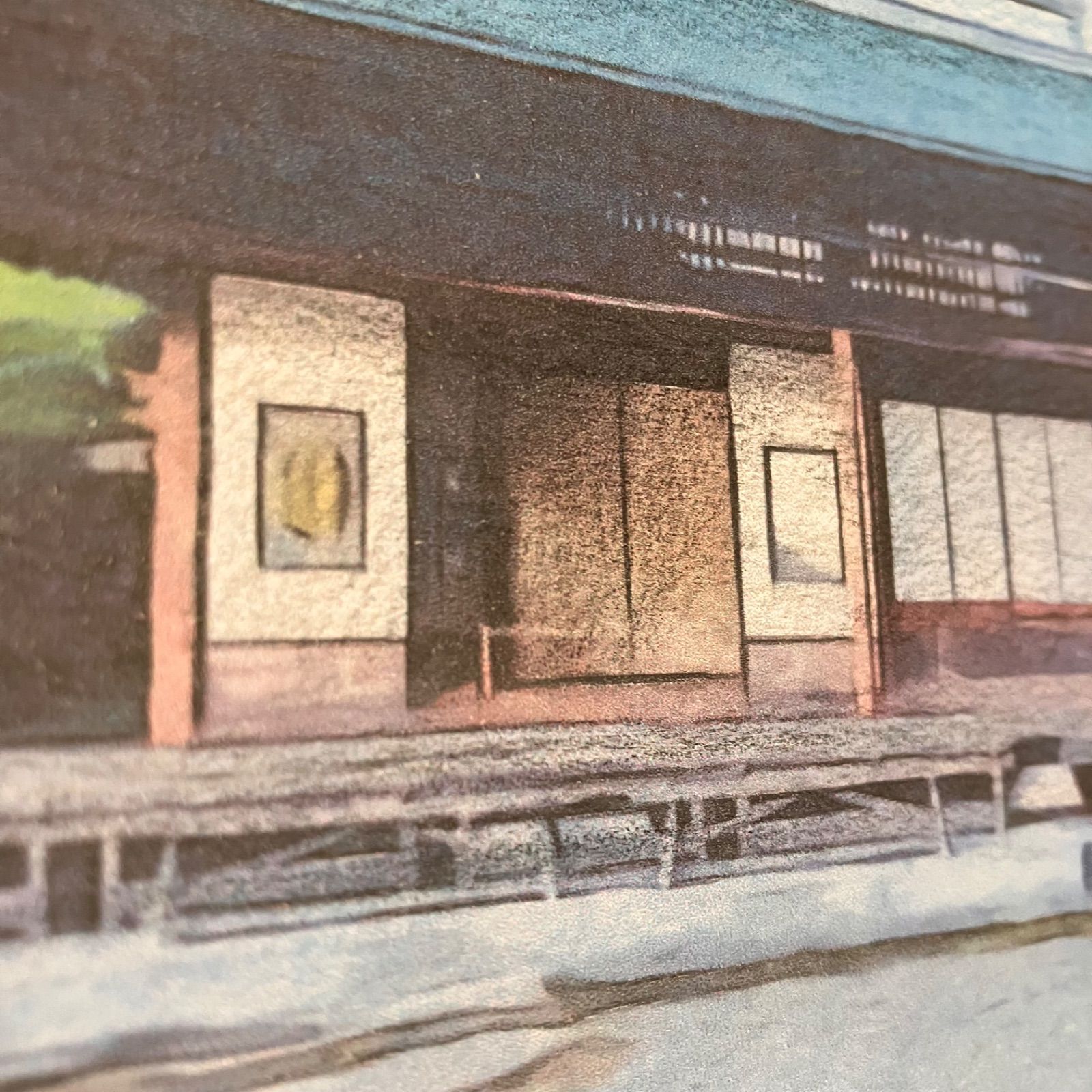 ジブリアート102 借りぐらしのアリエッティより「盛美園」額装品 額縁