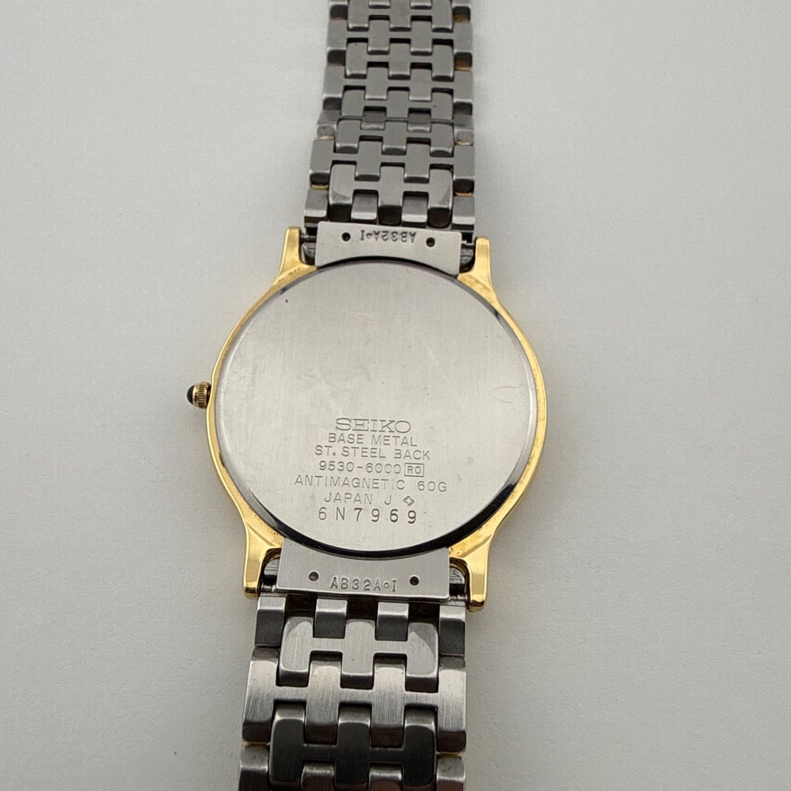 SEIKO 9530-6000 セイコー DOLCE ドルチェ メンズ 腕時計 クォーツ 