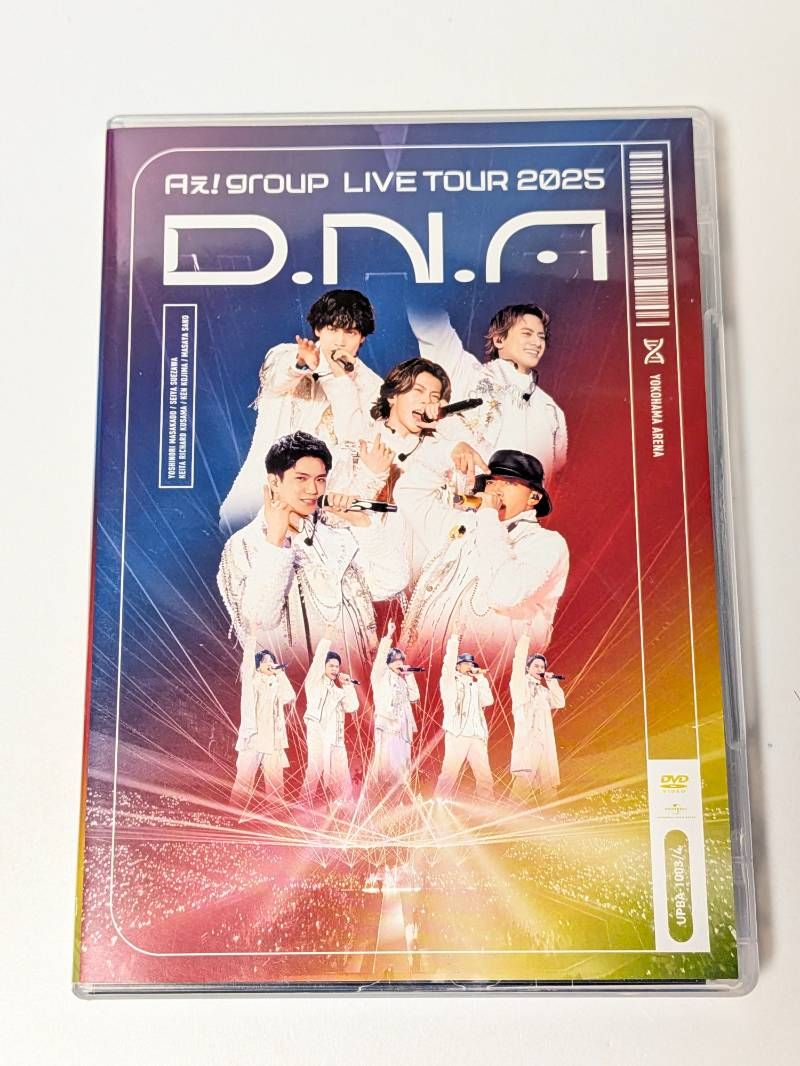 Aぇ! group LIVE TOUR 2025 D.N.A. DVD盤 2形態 Amazon.co.jp: Aぇ! group LIVE TOUR 2025 D.N.A (通常盤)(2枚組) [DVD