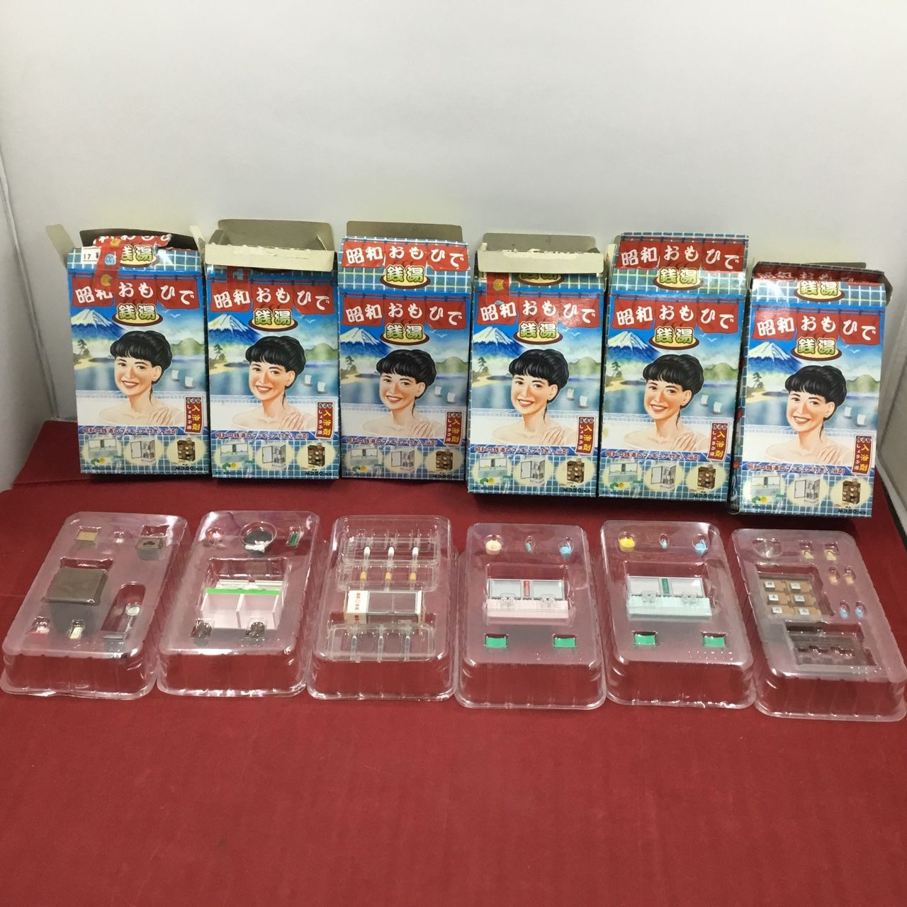 内袋未開封品 タカラ 昭和おもひで 銭湯 ジオラマ ミニチュア
