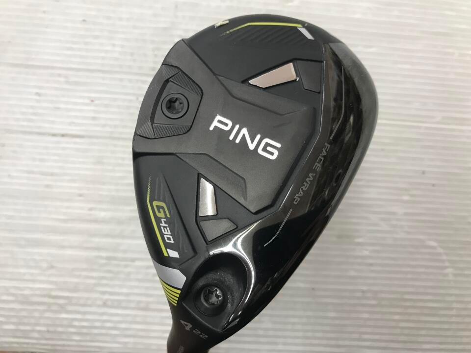 G430 2.0 TOUR CHROME ユーティリティ 0 ハイブリッド ピン PING 22度