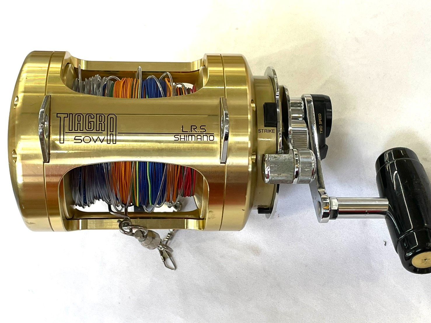 シマノ ティアグラ 50W LRS トローリング ベイトリール 両軸