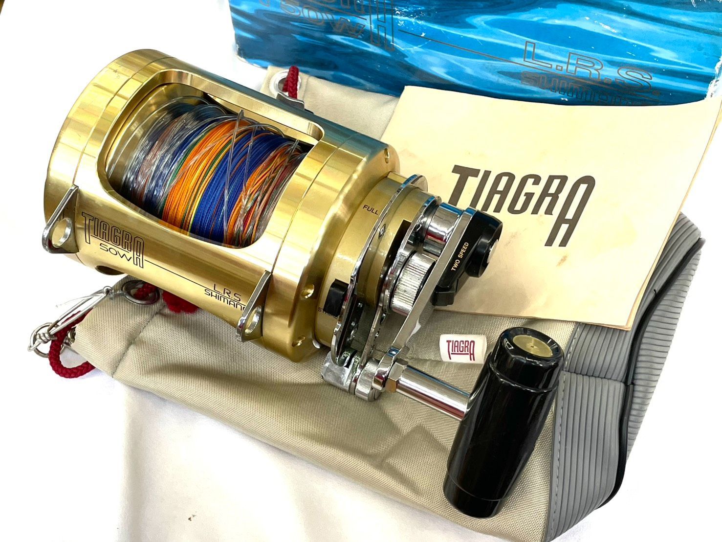 シマノ ティアグラ 50W LRS トローリング ベイトリール 両軸