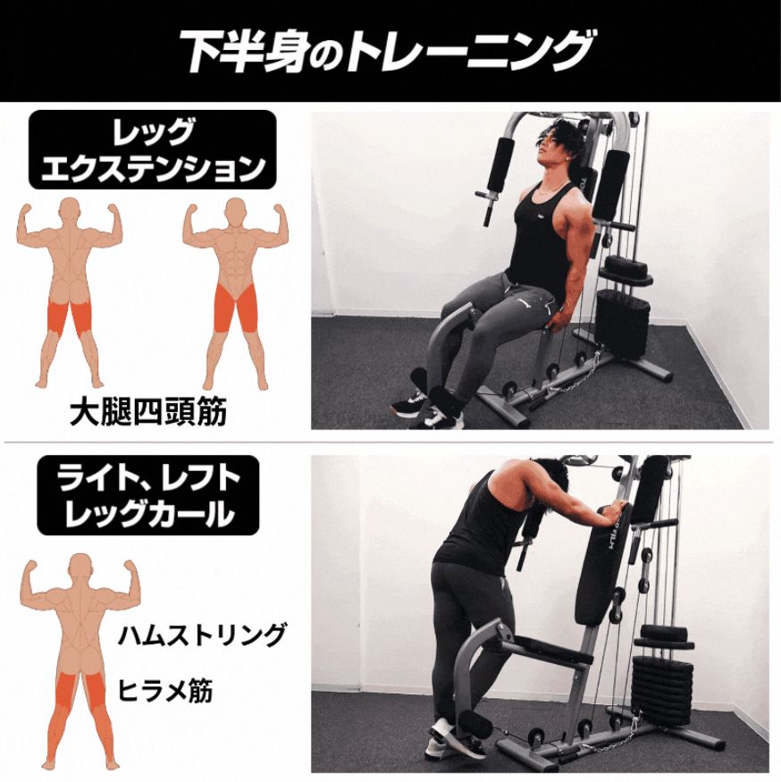 ホームジム マシン マルチホームジム 腹筋マシン トレーニングマシン
