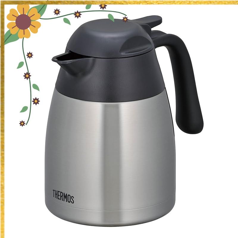 THERMOS(サーモス) ステンレス 卓上ポット THX-700SBK BPTG401 1