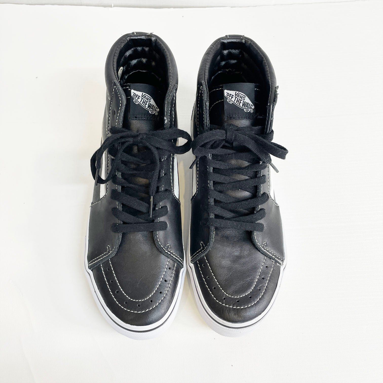 VANS SK8-HI LEATHER ハイカット ヴァンズ スケーター ハイ レザー 