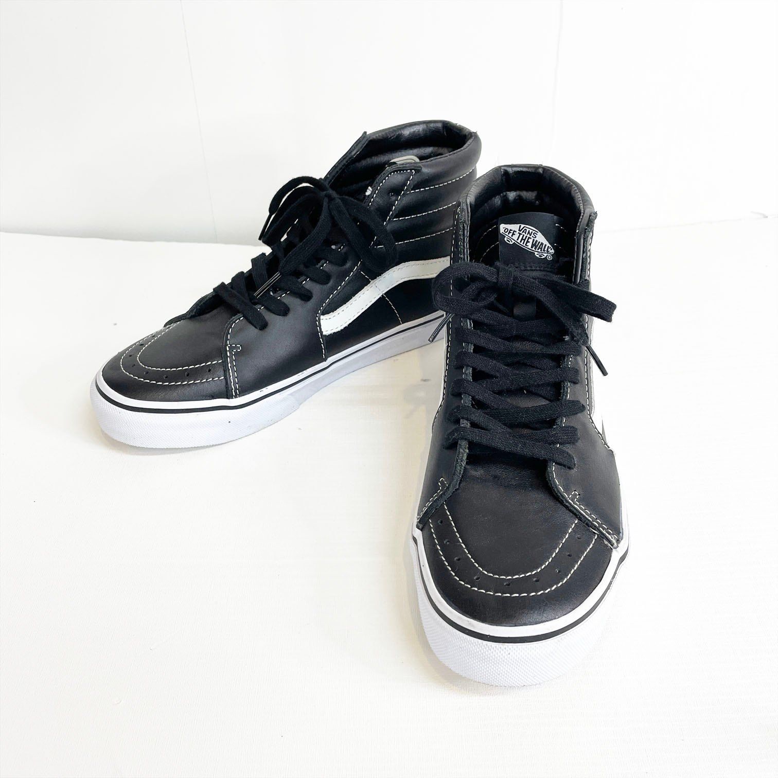 VANS SK8-HI LEATHER ハイカット ヴァンズ スケーター ハイ レザー 