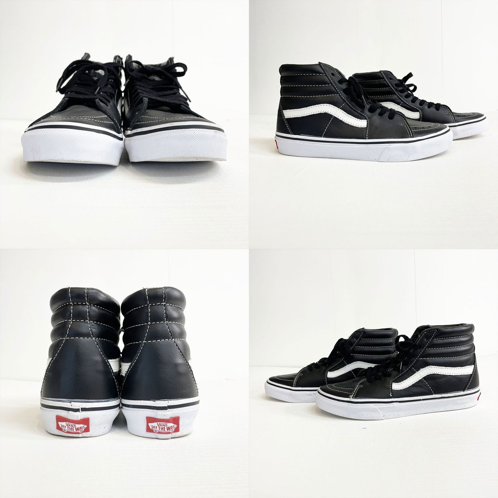 VANS SK8-HI LEATHER ハイカット ヴァンズ スケーター ハイ レザー 