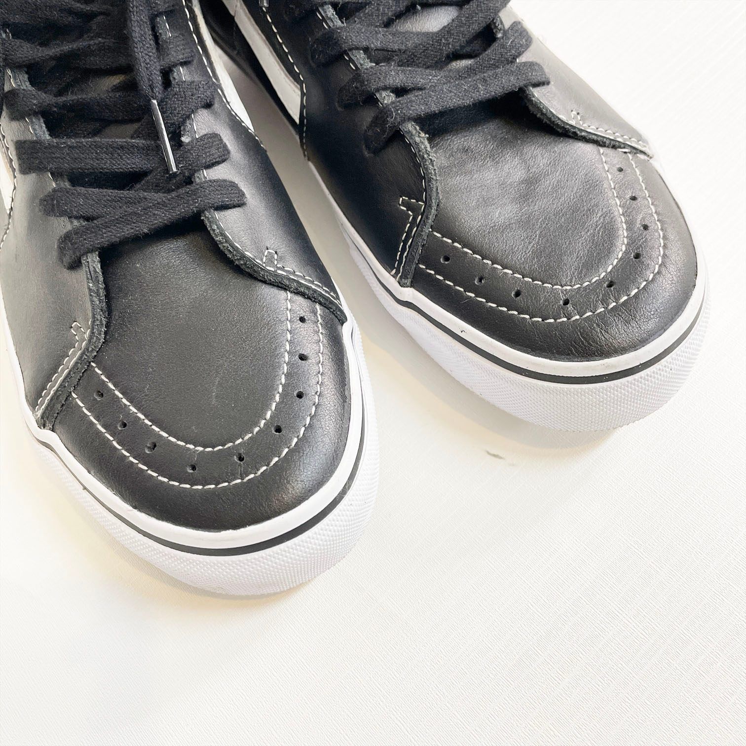 VANS SK8-HI LEATHER ハイカット ヴァンズ スケーター ハイ レザー 