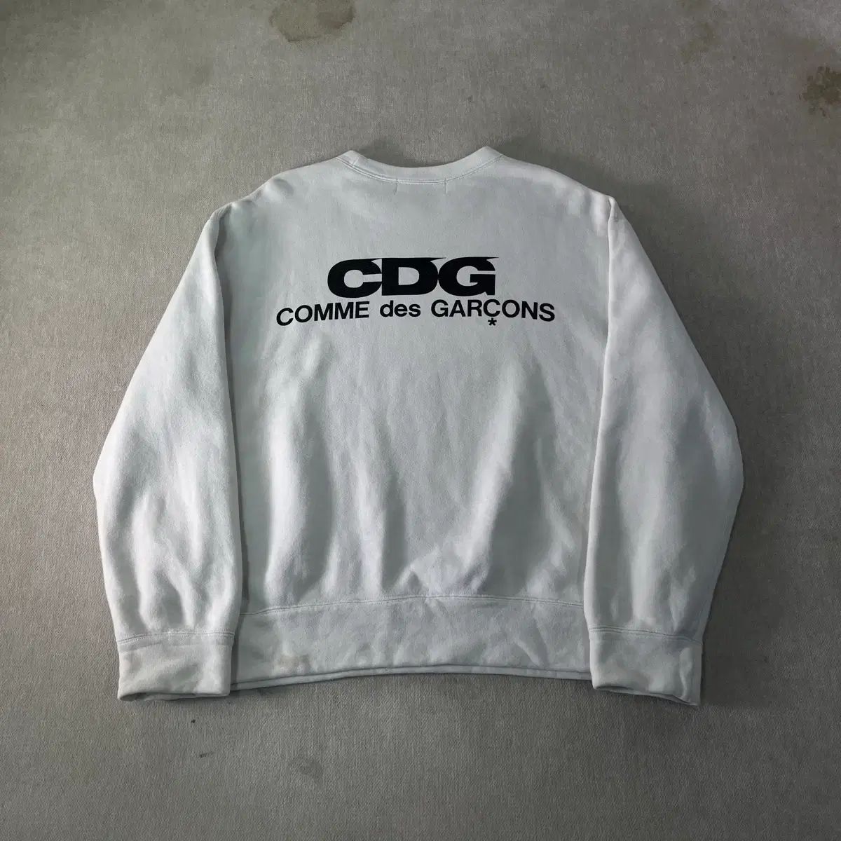 100 コム・デ・ギャルソン CDG バックロゴ スウェット - メルカリ