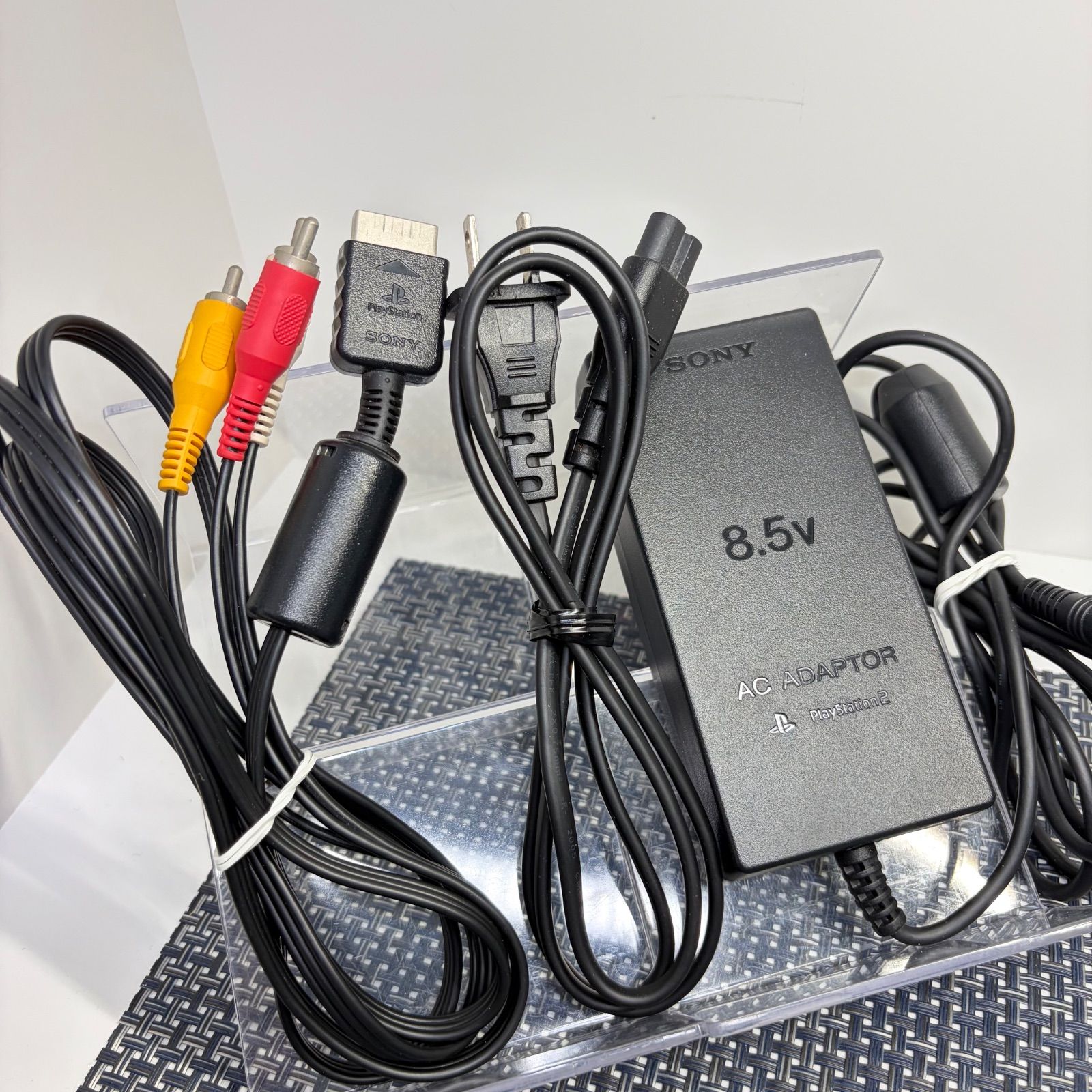 動作確認済】PS2 薄型 ACアダプター SCPH-70100 8.5V プレステ2 ソニー