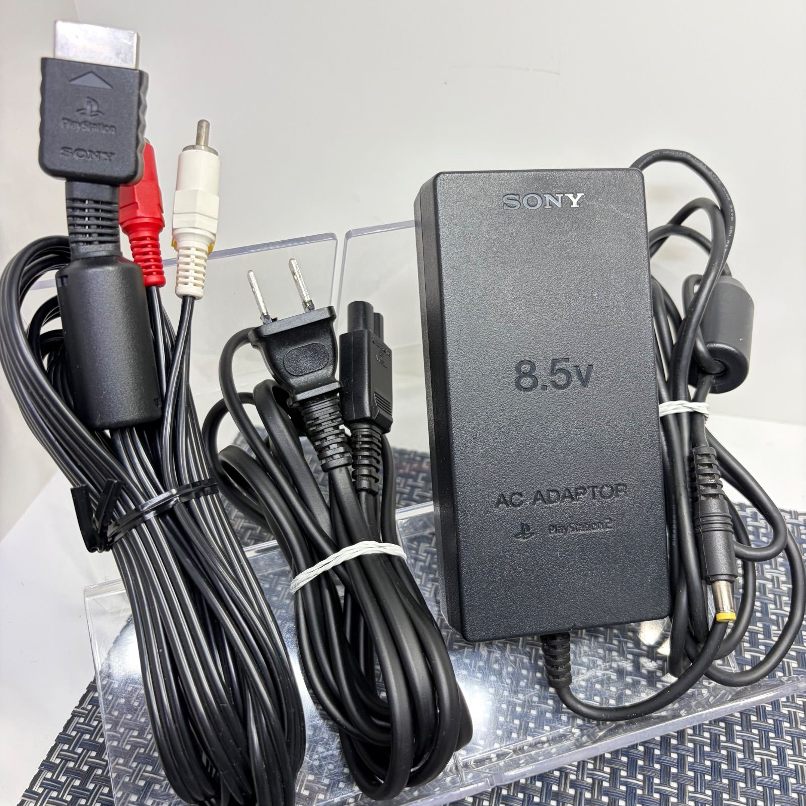 動作確認済】PS2 薄型 ACアダプター SCPH-70100 8.5V プレステ2 ソニー