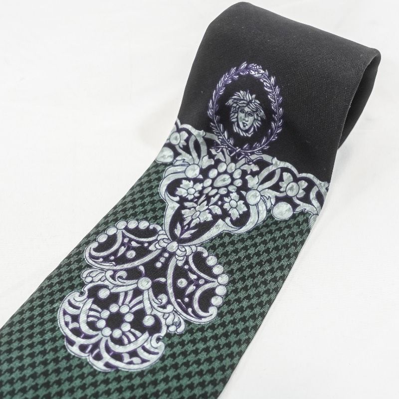 ヴェルサーチ  ネクタイ30本 ジャカード シルク ネクタイ ブルー | VERSACE JP