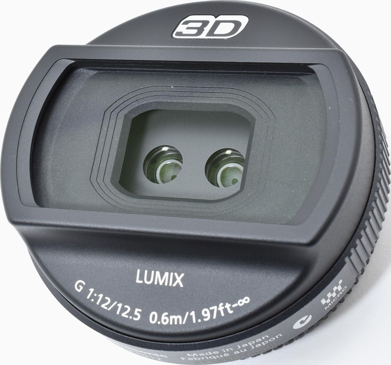 G LUMIX 12.5mm⁄F12 Panasonic パナソニック 3Dレンズ | H-FT012