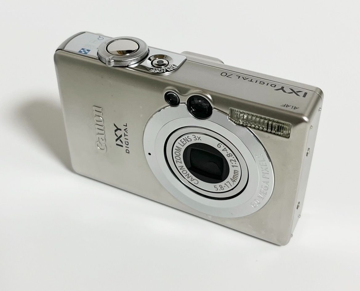 キヤノン Canon コンパクトデジタルカメラ CCD IXY DIGITAL 70 【中古