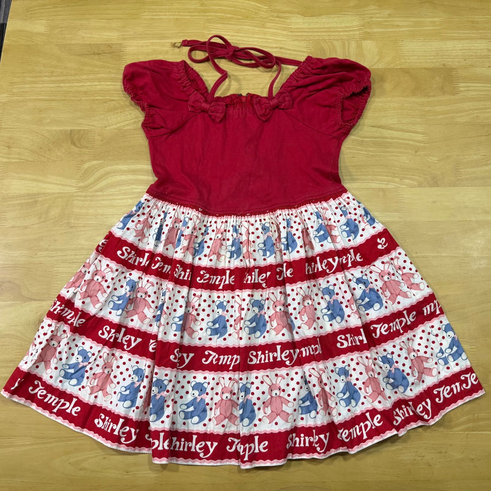 シャーリーテンプル クマ　赤 ワンピース 90cm ♥くまちゃんcode♥ | BLOG :: Shirley Temple