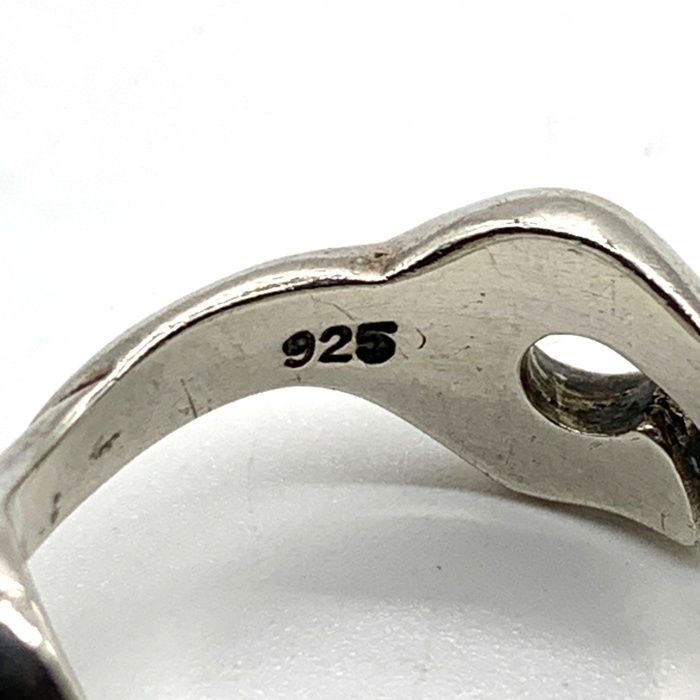 ノーブランド シルバー925 デザインリング フレイム Size 16号 - メルカリ