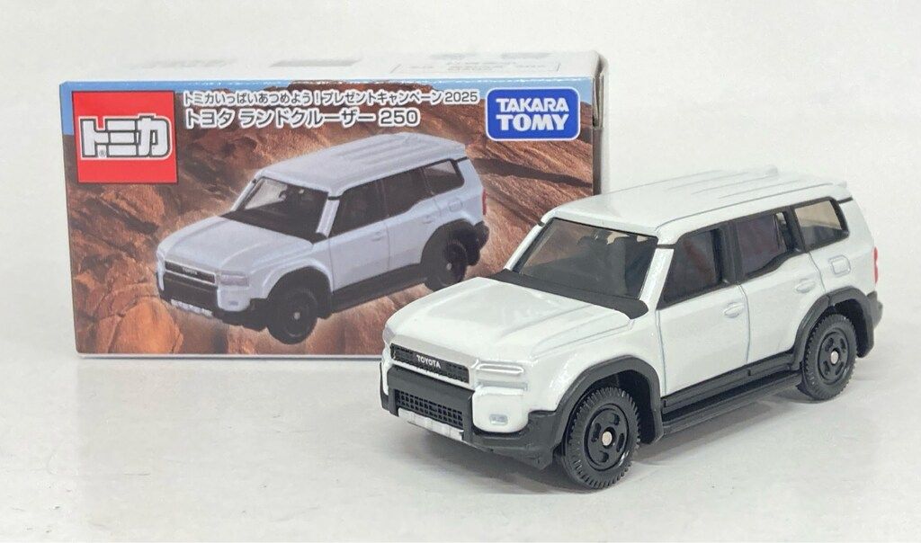【未開封品】トミカ トヨタ ランドクルーザー250 ホワイト キャンペーン トミカ 10億台突破記念 ありがとうキャンペーン トヨタ