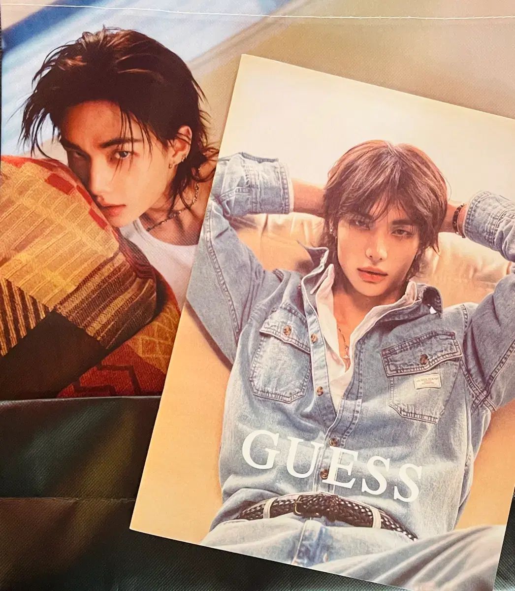 GUESS ヒョンジン Kids ポップアップ ルックブック 韓国限定聖水 