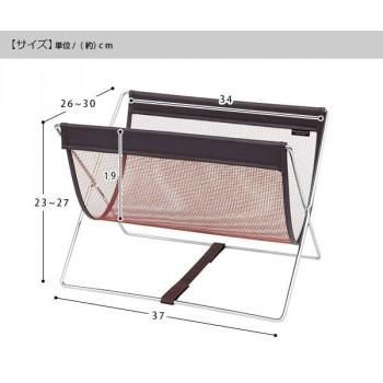 ささかわ様　　専用！ 日本製 SAKI(サキ) ミニサイドワゴン メッシュ×レザー調PVC Sサイズ R