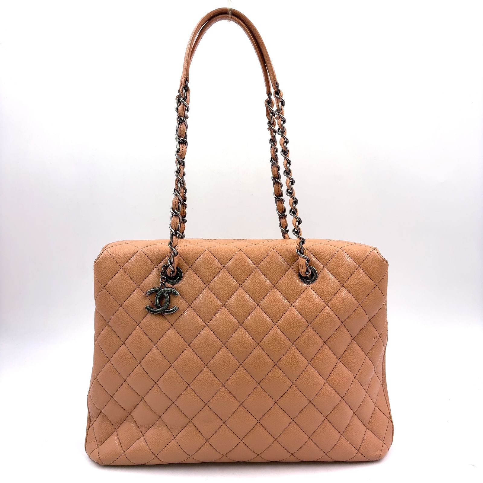限定価格】CHANEL マトラッセ ロゴチャーム シリアル番号21番台 