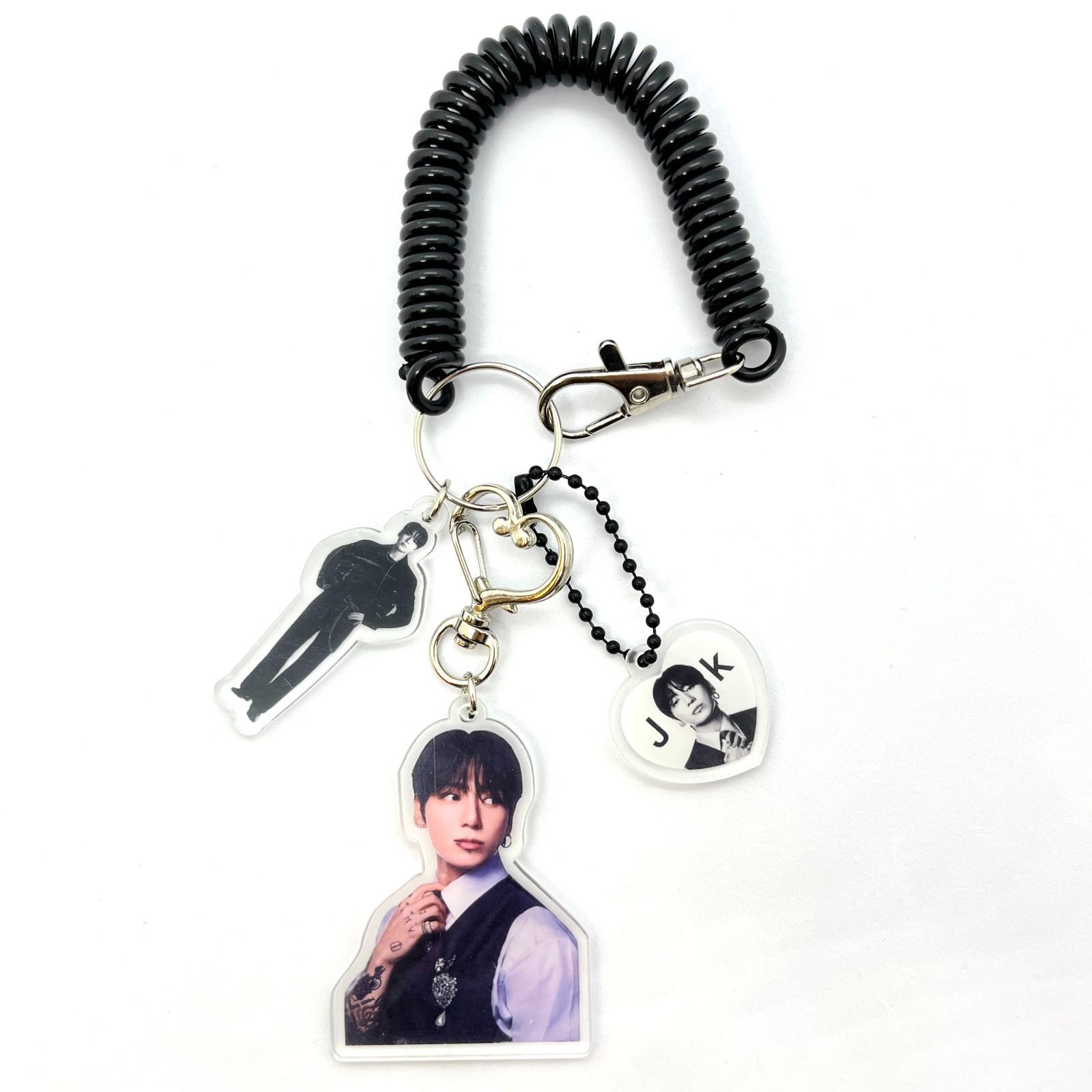 JUNGKOOK】ARIRANGアクリルキーホルダー○コイルストラップ○アリラン