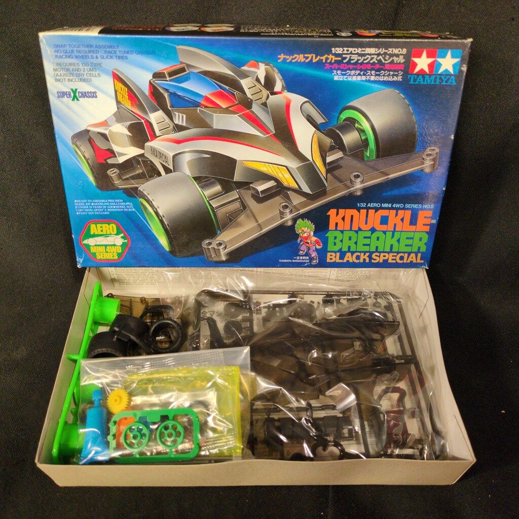 M0418702B TAMIYA エアロミニ四駆 田宮模型 タミヤ 1/32ITEM19608 ナックルブレイカー スーパーXシャーシ 中古品 現状品 Amazon | タミヤ 1/32 エアロミニ四駆シリーズ No.20 ナックル