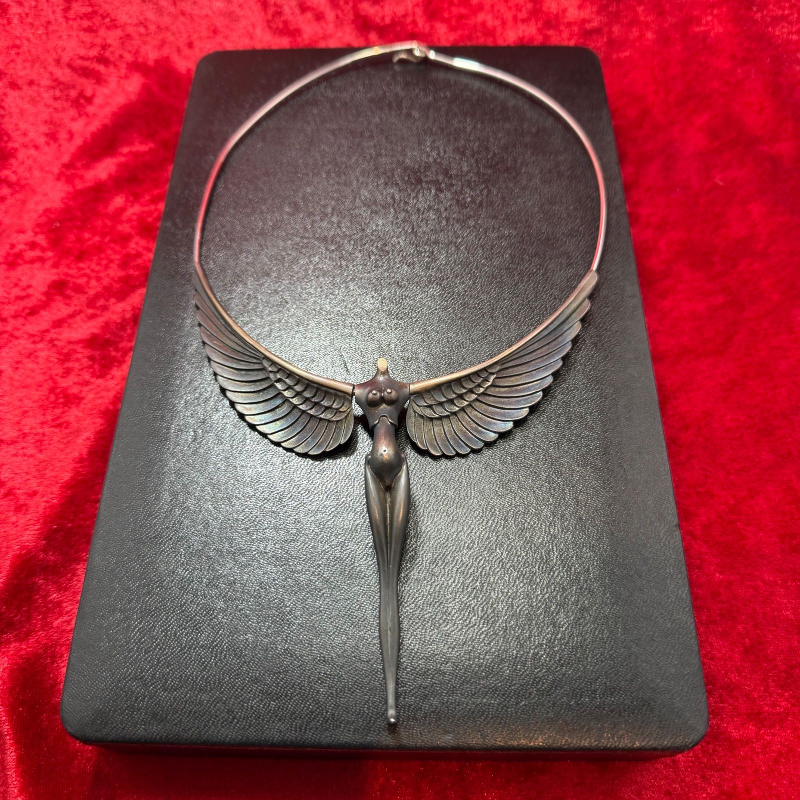 美品 ビンテージ アート芸術家Paul Wunderlich チョーカー シルバー 