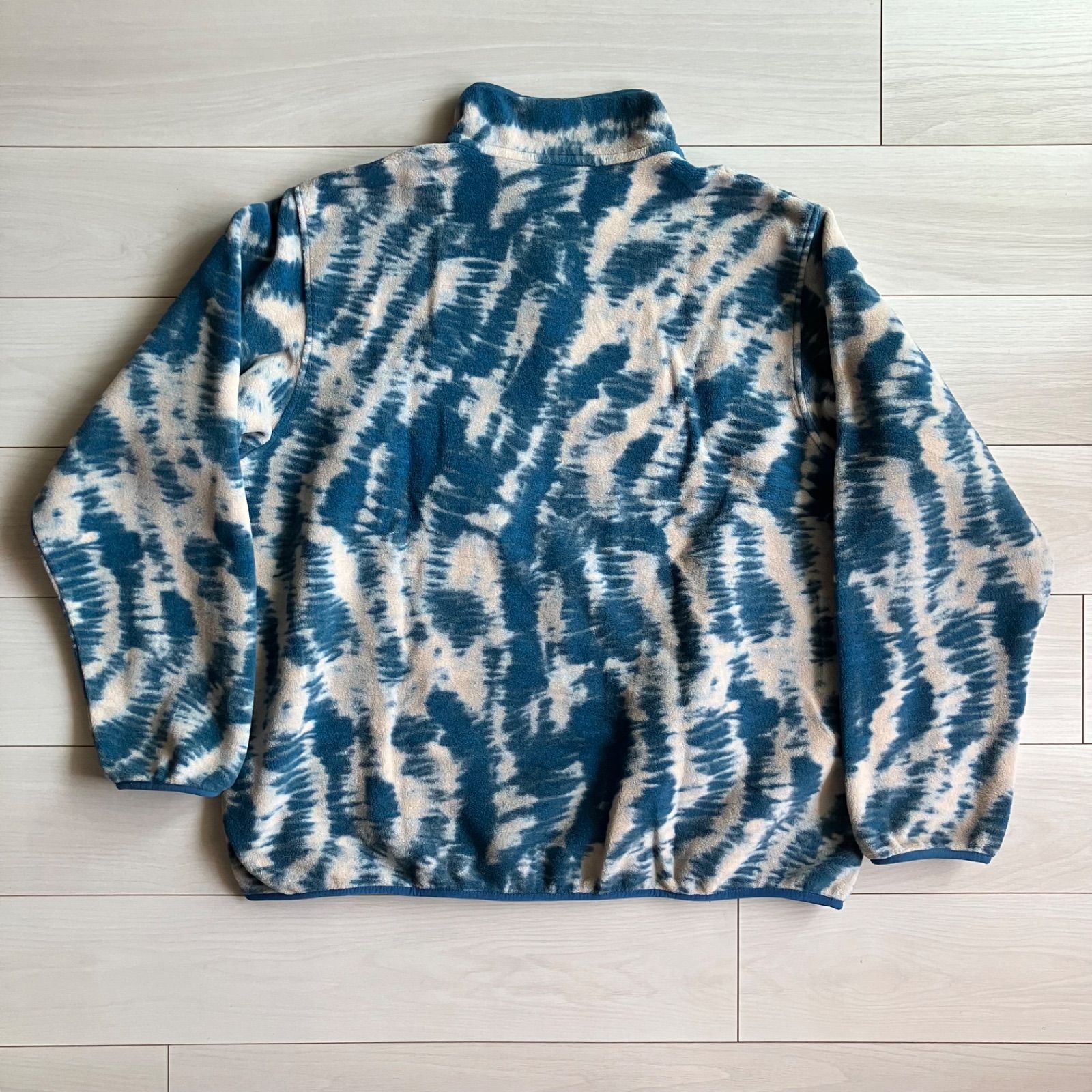 入手困難 パタゴニア 2XL タイダイ シンチラ スナップT Wavy blue 