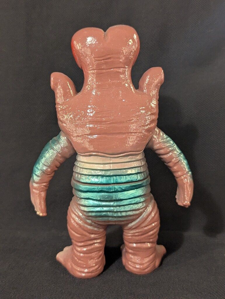 ベアモデル バルダック星人 ミドル ベアモデル オール怪獣コレクションミドル バルダック星人 茶成型
