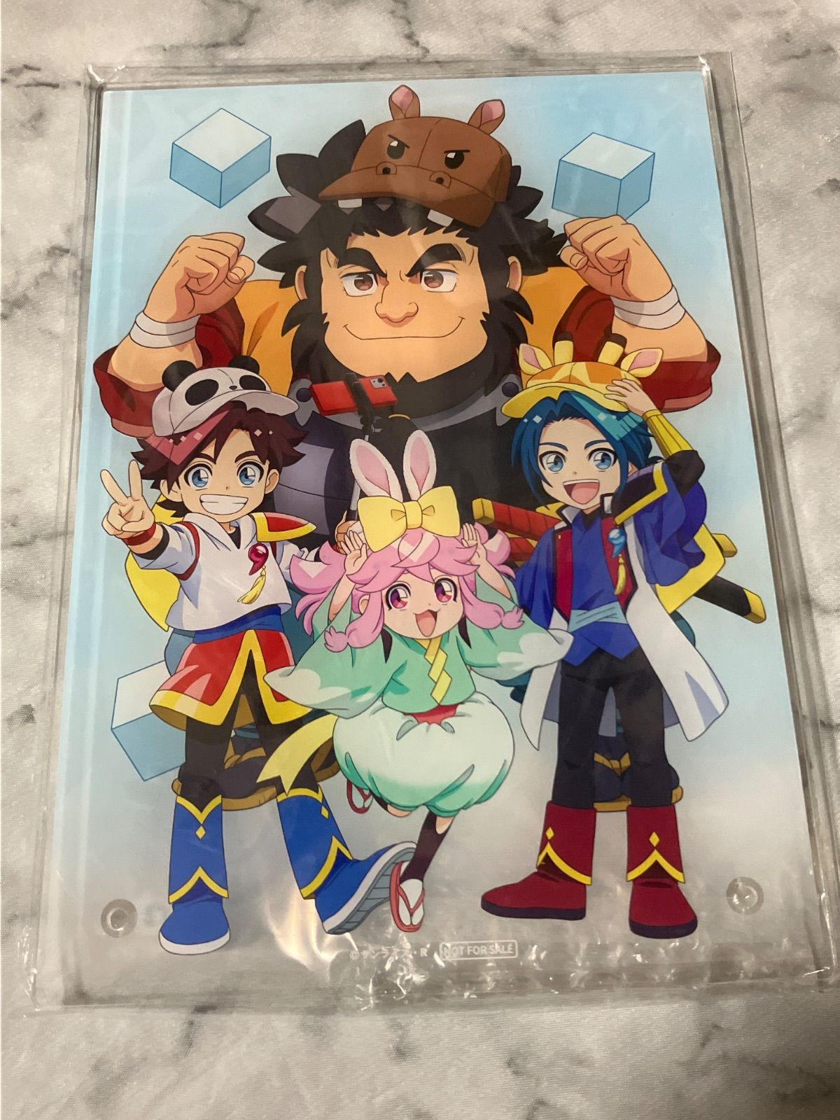魔神創造伝ワタル B5アクリルパネル マルイ 抽選会 A賞 当選品
