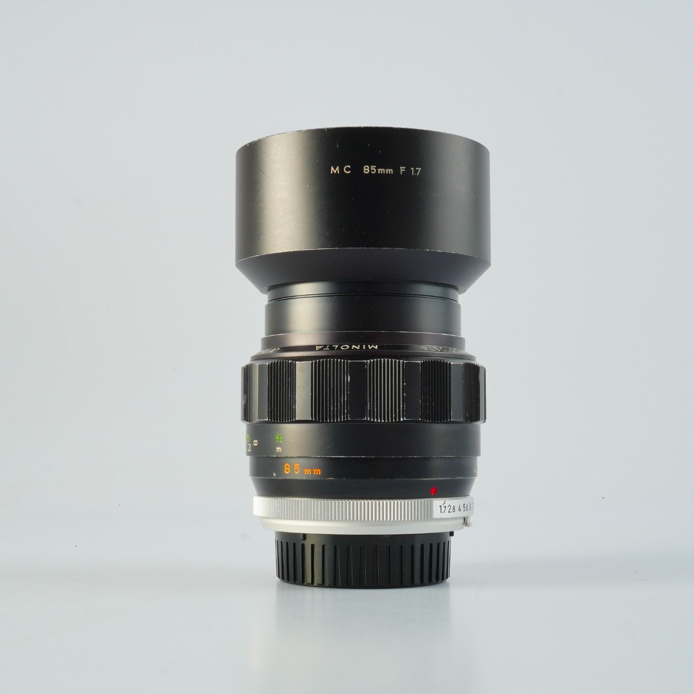 MINOLTA ミノルタ MC ROKKOR-PF 85mm F/1.7 単焦点レンズ - メルカリ