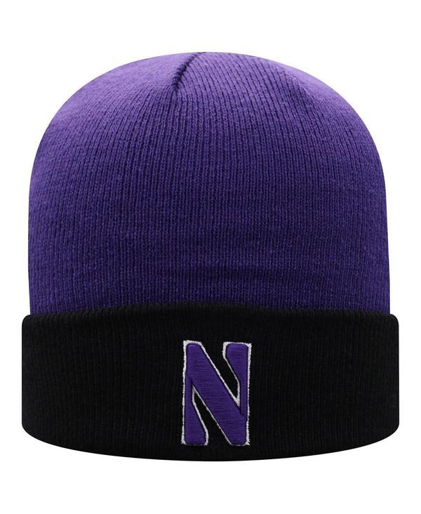 帽子 NOROLL \"CONFECTION KNIT\" PURPLE Merino wool folded brim knit hat with faux fur Pom – Yarnitallbyjill