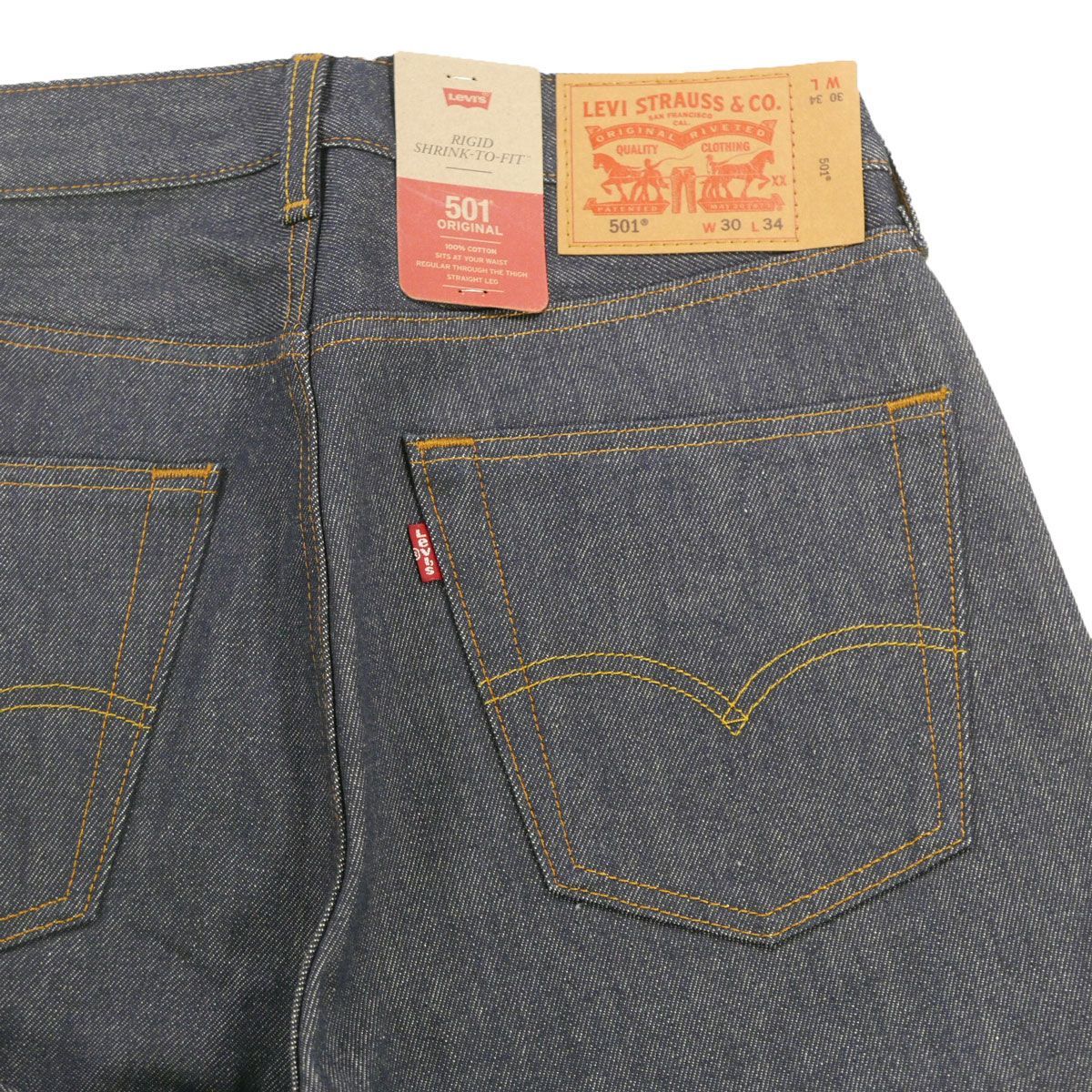 31インチ LEVIS 501未洗い リジット ストレート 501 リーバイス LEVIS 501未洗い リジット ストレート 501 ORIGINAL RIGID