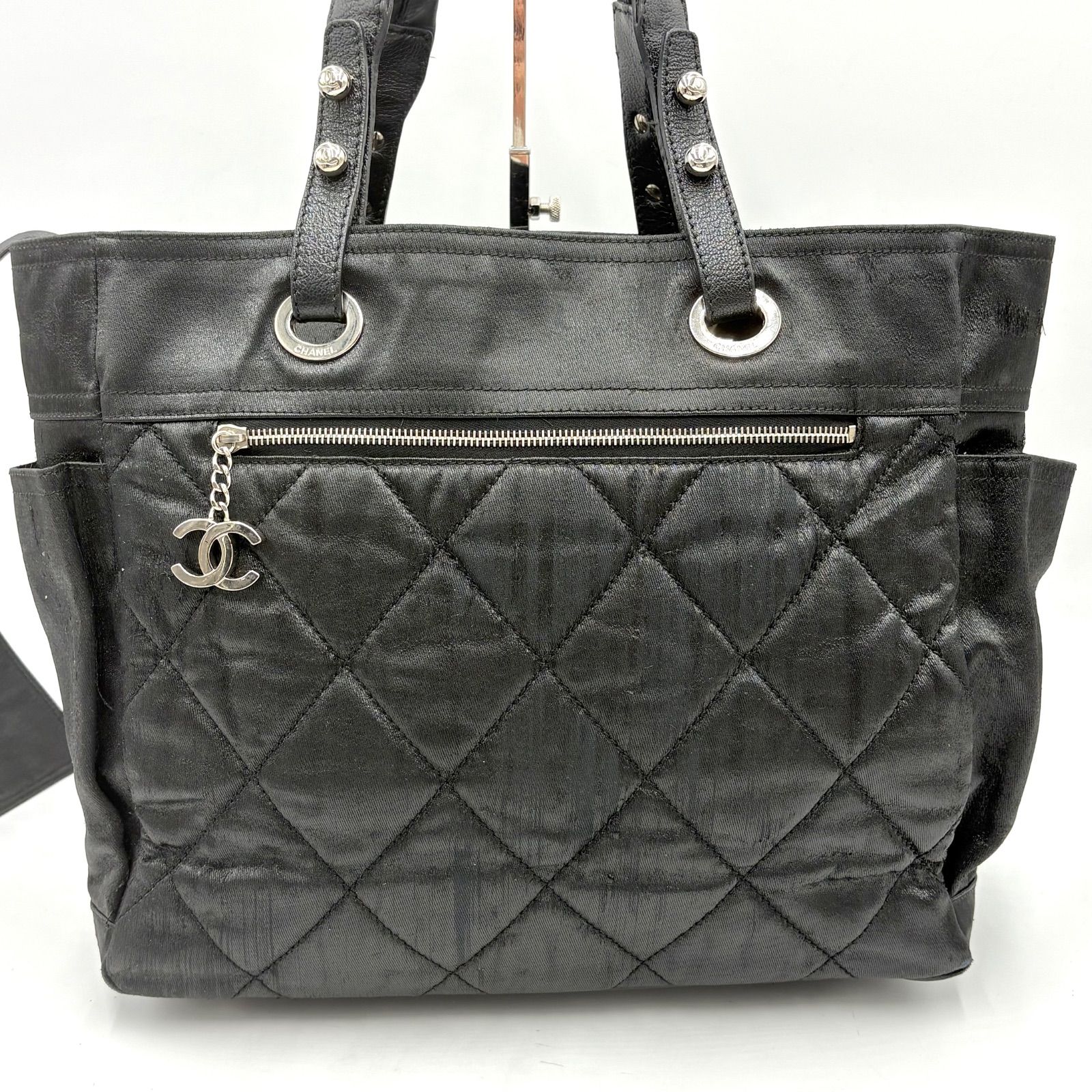 CHANEL シャネル パリビアリッツGM トートバッグ ショルダーバッグ 