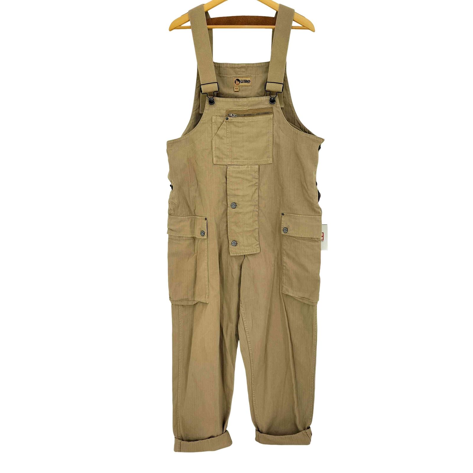 ナイジェルケーボン NIGEL CABOURN LYBRO NAVAL DUNGAREE メンズ 48 ナイジェルケーボン NIGEL CABOURN LYBRO NAVAL DUNGAREE メンズ 48