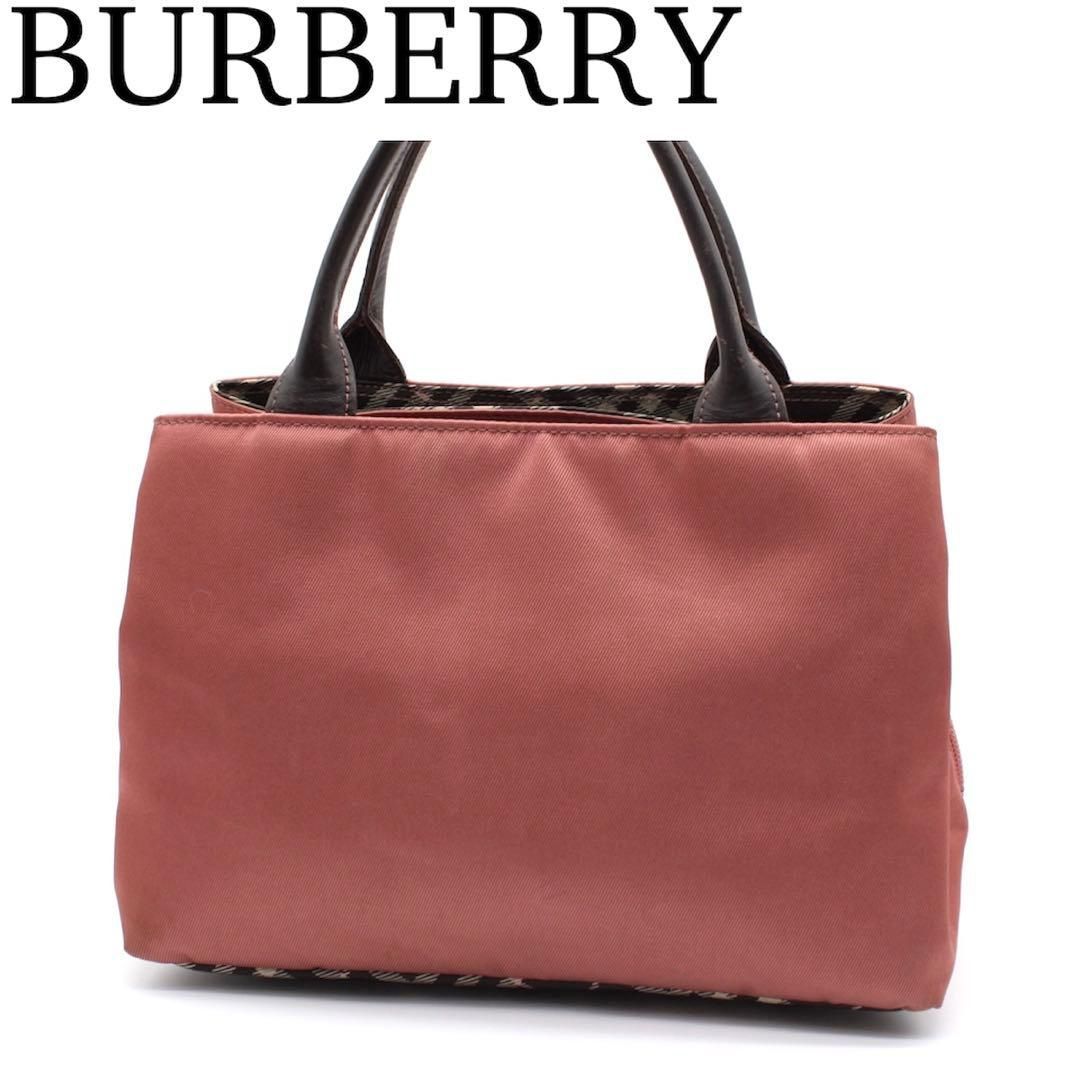 美品Burberry トートバッグ 極美品BURBERRY BLUE LABEL ノバチェック