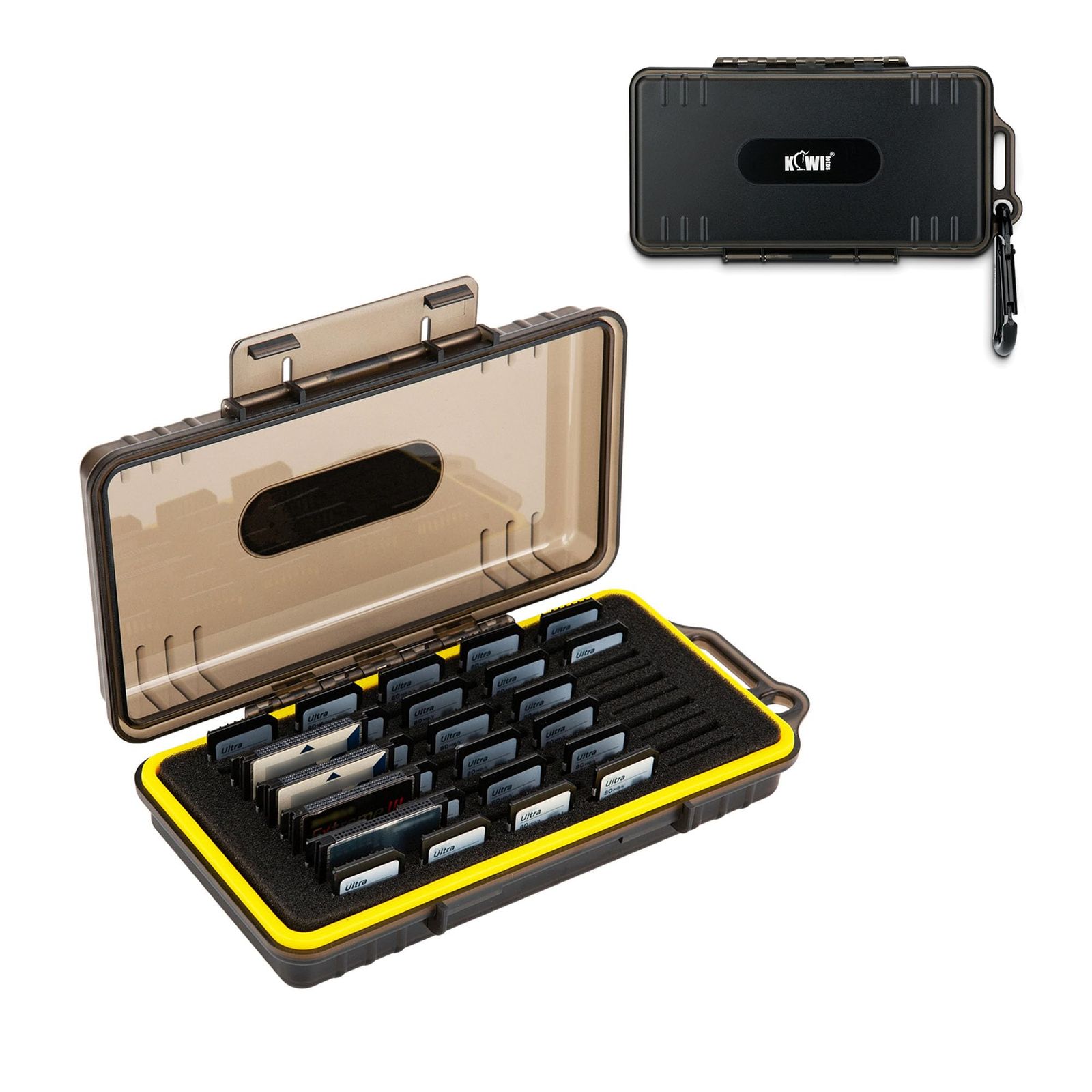 Switch ピカブイ版(SDカード、ケース等おまけ付き) KIWIFOTOS 大容量 45枚 メモリーカードケース SD SDHC SDXC/NS/PSV