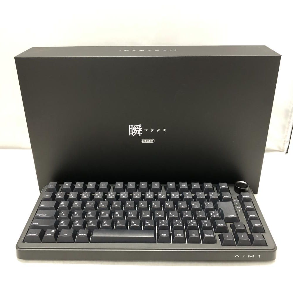 AIM1 瞬 ゲーミングキーボード 3001A1JISBK ブラック 中古 - メルカリ