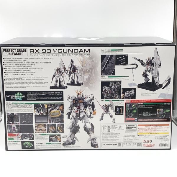 中古】ｶﾞﾝﾀﾞﾑ）セット)PG UNLEASHED 1/60 νガンダム+νガンダム用LED