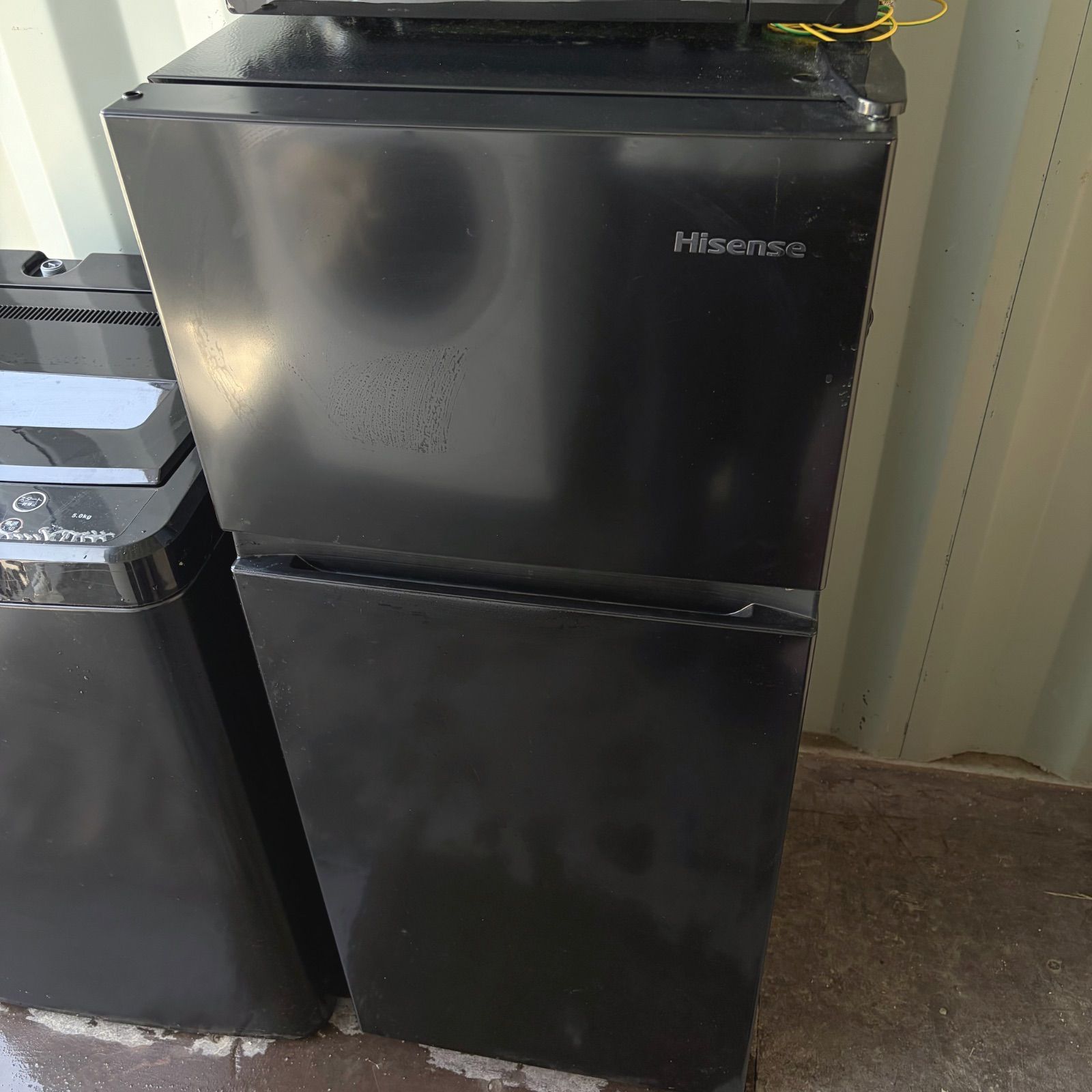 取付無料！スタイリッシュブラック高性能・高年式冷蔵庫洗濯機電子