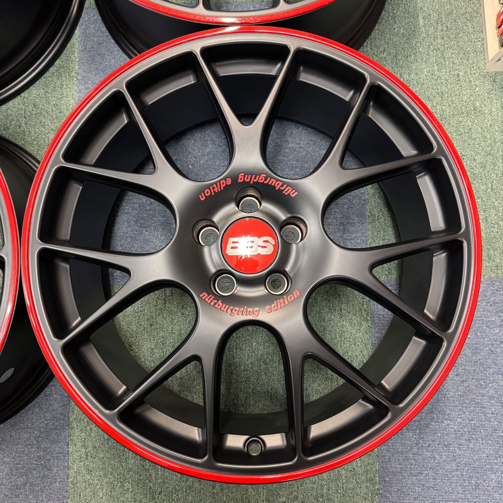 4本セット BBS CH-R 20インチ 8.5j +38 PCD114.3 ニュルブルクリンク