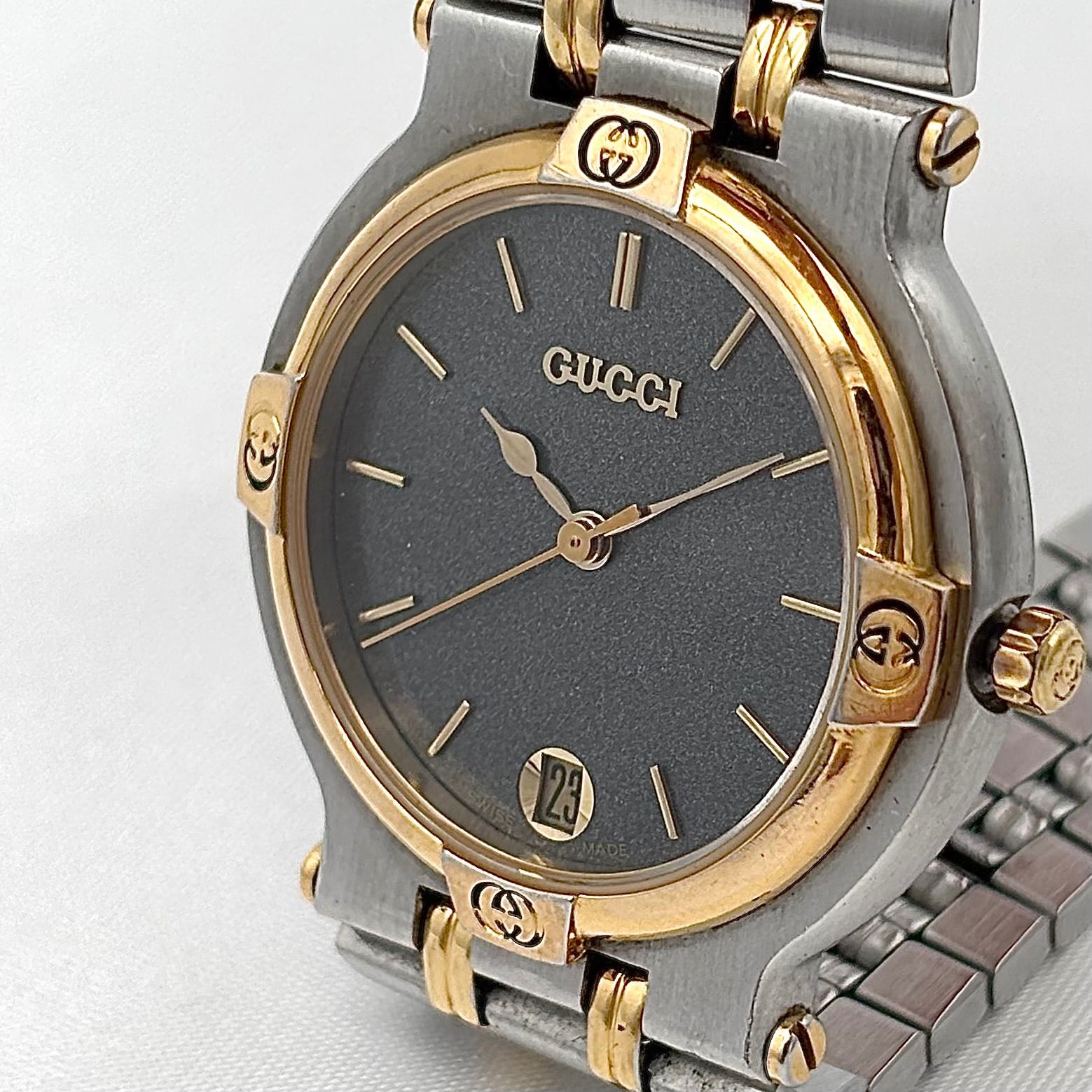稼働品 Working item グッチ GUCCI 腕時計 メンズ Men クォーツ Quartz